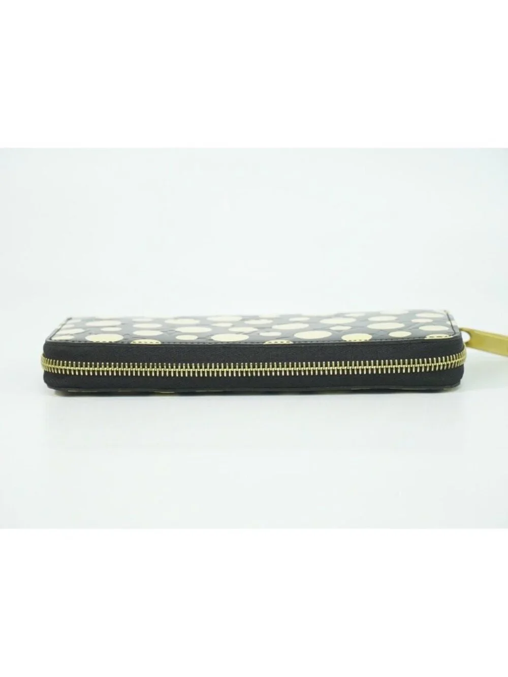 Louis Vuitton LV Zippy Wallet Monogram Vernis Dot Infinity Yayoi Kusama Black